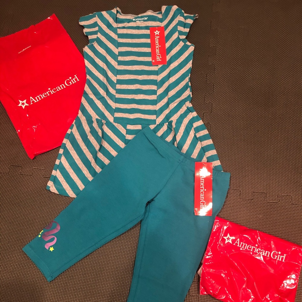 American Girl McKenna’s dress and leggings